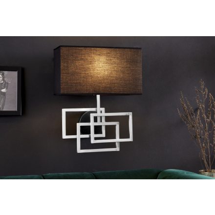 Design fali lámpa Calanthe ezüst