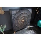 Design magas komód Venetia 120 cm fekete-arany