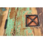 Dohányzóasztal - tárolóláda Jacktar 70 cm fehér mangó