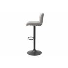 Bárszék Walnut szürke bársony