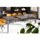 Széthúzható luxus étkezőasztal Narissara 180-240 cm antracit