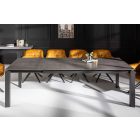 Széthúzható luxus étkezőasztal Narissara 180-240 cm antracit