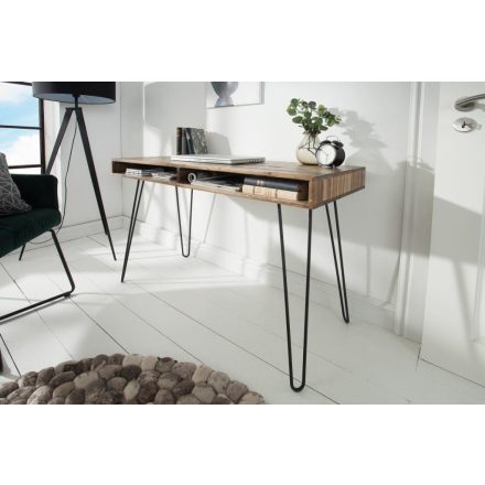 Íróasztal Shayla 110cm szürke akác 