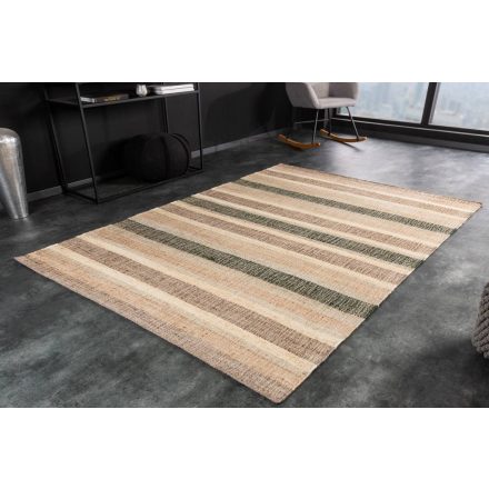 Design szőnyeg Panay 230 x 160 cm bézs-barna - kender