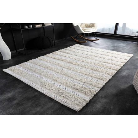 Design szőnyeg Napua 230 x 160 cm elefántcsont