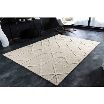 Design szőnyeg Pablo 230 x 160 cm elefántcsont