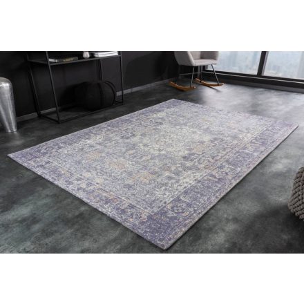 Design szőnyeg Saniyah 230 x 160 cm kék - pamut-zsenília