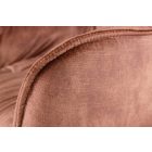 Design bárszék Garold barna bársony