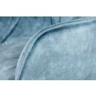 Design bárszék Garold kékeszöld bársony