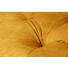 Design bárszék Garold mustársárga bársony 