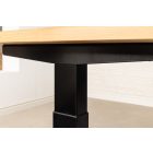 Állítható magasságú íróasztal Jayden 160 cm tölgy utánzata