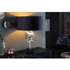 Design asztali lámpa Madigan 56 cm fekete-ezüst