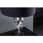 Design asztali lámpa Madigan 56 cm fekete-ezüst