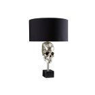 Design asztali lámpa Madigan 56 cm fekete-ezüst