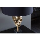 Design asztali lámpa Madigan 56 cm fekete-arany