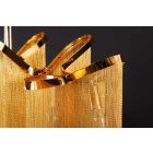 Design függőlámpa Anabelle 120 cm arany