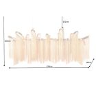 Design függőlámpa Anabelle 120 cm arany