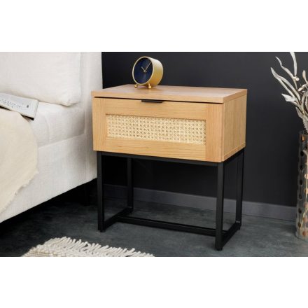 Design éjjeliszekrény Pacari 50 cm tölgy