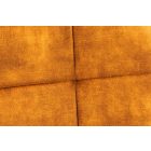 Design fotel Sweden mustársárga bársony