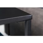 Design oldalsó asztal Damaris 50 cm fekete