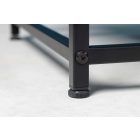 Design oldalsó asztal Damaris 50 cm fekete