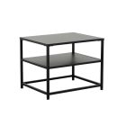 Design oldalsó asztal Damaris 50 cm fekete