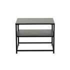 Design oldalsó asztal Damaris 50 cm fekete