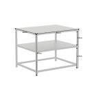 Design oldalsó asztal Damaris 50 cm fekete