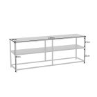 Design konzol Damaris 120 cm fekete