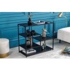 Design polc Damaris 90 cm fekete