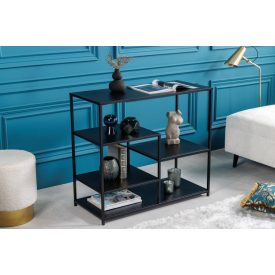 Design polc Damaris 90 cm fekete