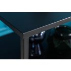 Design polc Damaris 90 cm fekete