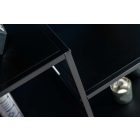 Design polc Damaris 90 cm fekete