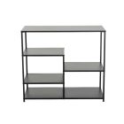 Design polc Damaris 90 cm fekete