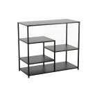 Design polc Damaris 90 cm fekete