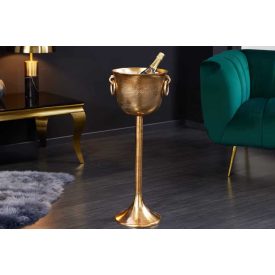 Design pezsgő hűtő Champagne 80 cm arany