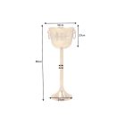 Design pezsgő hűtő Champagne 80 cm arany