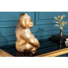 Dekoráció Gorilla 43 cm arany