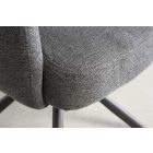 Design forgószék Maddison I sötétszürke