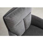 Design forgószék Maddison I sötétszürke