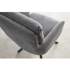 Design forgószék Maddison I sötétszürke