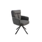 Design forgószék Maddison I sötétszürke