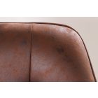 Design forgószék Galileo antik barna