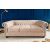 Design 3 személyes ülőgarnitúra Chesterfield 200 cm pezsgő bársony