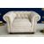Design fotel Chesterfield pezsgő bársony