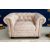 Design fotel Chesterfield pezsgő bársony