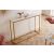 Design konzol Latrisha 110 cm fehér-arany - márvány utánzata