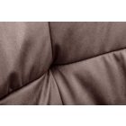 Design szék Giuliana taupe barna