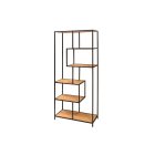 Design könyvespolc Maille 185 x 77 cm vad tölgy