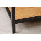 Design könyvespolc Maille 185 x 114 cm vad tölgy 